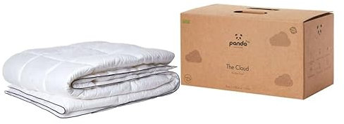 Panda Breathable Bamboo Duvet for Kids - Hypoallergenic, Temperature-Regulating, Eco-Friendly, 4.5 tog