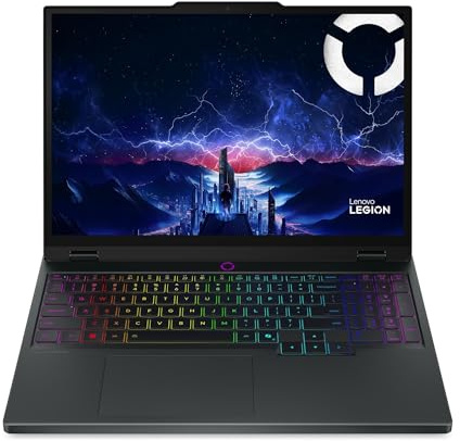 Lenovo Legion 5 Laptop / 15.1 pulgadas 2560x1600 165Hz / 20 núcleos Intel i7-14700HX NVIDIA GeForce RTX 5060 / 64GB DDR5 8TB NVMe SSD / Teclado retroiluminado RGB de 24 zonas Wi-Fi 7 / Win10 Pro
