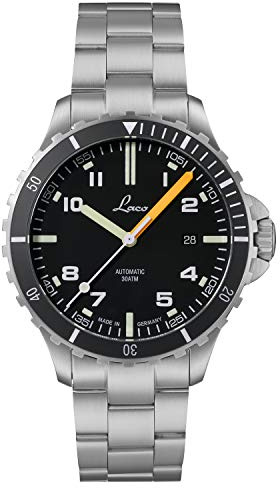 Laco Himalaya MB Sports Watch Made in Germany 42 mm Diameter High Quality Automatic Watch Unique Quality Outstanding workman 30 ATM Waterproof Since 1925