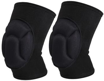 SRJQXH Kniepolster 2 Stück Knieschoner Arbeiten, Männer und Frauen Tanzen, Knieschutz, Antikollision und Stoßdämpfung, Knieschutz für Basketball, Volleyball, Laufen und Radfahren