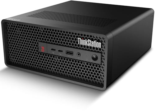 Lenovo ThinkStation P3 Ultra Small Form Factor SFF Desktop PC (Intel Core i7-14700 20-COre CPU |16GB DDR5-4800MHz RAM | 512GB NVMe SSD | Windows 11 Pro Mini Workstation) - Black