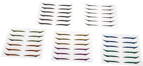 Vaguelly 36paia Adesivi Per Eyeliner Nastri Riutilizzabili Per Palpebre Doppie Strisce Invisibili Per Degli Occhi Strumenti Per Degli Occhi