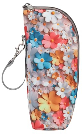 Rieoany Sac Isotherme Biberon, Sac Isotherme pour Biberon Bouteille Bebe Lait Maternel Sacs De Bouteille d'eau Portable Porte Biberon Poussette Thermal Aluminum Foil Bottle Cover Generisch Insulated