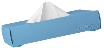 LastTissue® Wiederverwendbare Tissue Box -mit 18 Weichen Bio Baumwolltüchern - umweltfreundliche Kosmetiktücherbox - Tücherbox für den Haushalt