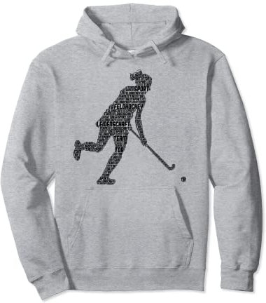 Feldhockey Hockeyspielerin Hockey Mädchen Kinder Pullover Hoodie