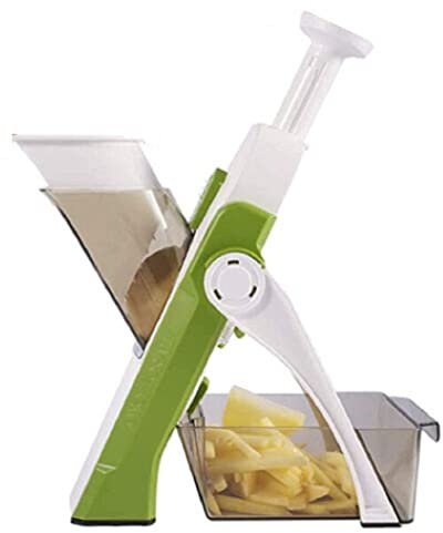 Mandolina affettaverdure regolabile tagliaverdure manuale affettatrice