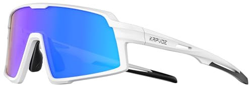 KAPVOE Kinder Polarisierte Sonnenbrille Jugend Baseball Sonnenbrille für Jungen Mädchen UV400 Sport Softball Laufen Radfahren Brille K251