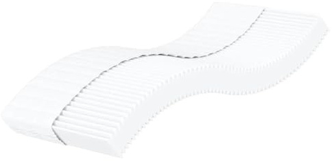 vidaXL Skummadrass vit 90x210 cm hårdhet H2 H3, madrass, sängmadrass, enkelmadrass, madrasser, sängmadrasser, enkelmadrasser, kylmadrass
