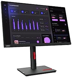 Lenovo TV T24I-30 23.8IN IPS 1920X1080 16:9 4MS 1000:1 HDMI/DP/VGA :: 63CFMATXUK (Monitors > Monitors) (Renewed)