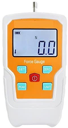 Digital Force Gauge, Portable Force Meter Digital Force Gauge Spring Push Pull Gauge Portable Push Pull Tester Measuring Instrument Dynamometer 500N Force Test Equipment Widely Used(100N)