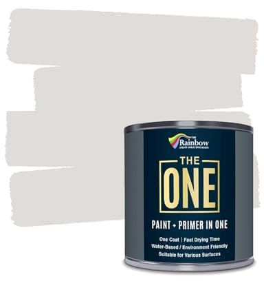 THE ONE All-In-One Paint & Primer - Clay Matte, 8.5 Fl Oz/250ml | 1 Coat Formula | Easy Indoor & Outdoor Decorating for Home & Garden Walls, Floors & Furniture | Water-Based & Low VOC