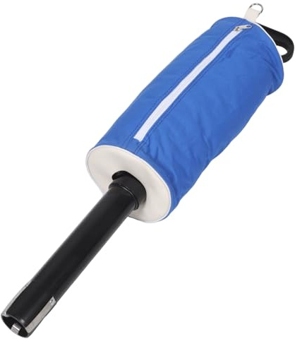 Abaodam Golf Ball Collection Bag with Detachable Picking Tube Portable Golf Ball Carry Pouch with Handle and Outdoor Sports