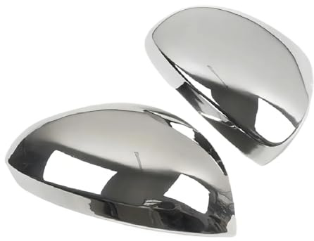Tapas de espejo retrovisor de coche Para Vw Para Tiguan 2 Piezas Embellecedor De Espejo Retrovisor Cromado ABS(ABS Chrome)