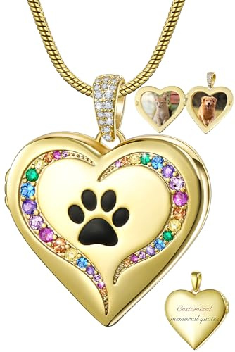 Farfume Collier médaillon pour femme, médaillon photo personnalisé en forme de cœur argenté, texte gravé pouvant contenir deux photos, cadeau de fête des mères pour maman de la part de sa fille