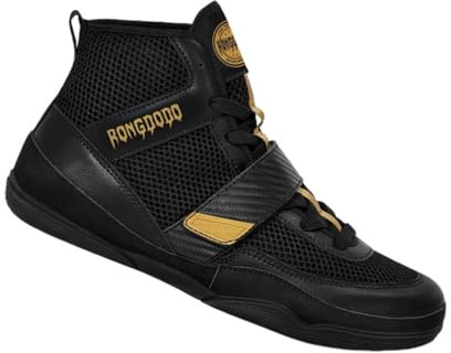 Hixingo Wrestling Shoes Men Women UK 5.5-10.5, Boxing Shoes Men Women with Anti-Slip Rubber Soles Lightweight Breathable Comfortable for Fitness, Training, Taekwondo