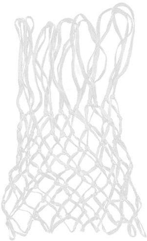 Basketballnetz-Ersatz Allwetter-Hochleistungs-Dickes Netz 12 (weiß)
