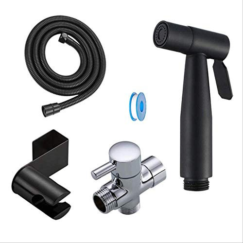 Kit De Pulvérisateur De Bidet De Toilette Noir. Ensemble De Prise En Main En Acier Inoxydable Pour Robinet De Bidet De Nettoyage Personnel De Salle De Bain Kit bidet noir 5.