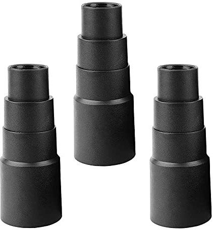 XLKJ 3 Piezas Adaptador Universal para Manguera de Extracción de Polvo y Tubo de Aspiradora, para Lijadora