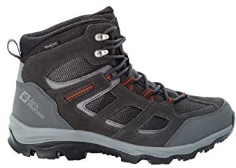 Jack Wolfskin Herren Vojo 3 Texapore Mid M, Grey Orange, 45.5 EU