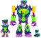 SUPERTHINGS Enigma Superbot – Articulated Hero Robot with Combat Accessories, 1 Exclusive Kazoom Kid and 1 Exclusive SuperThing
