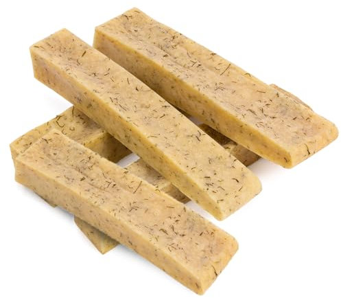 Larsson | ZIGY Kaukäse Dillkraut Kaustange Kauknochen für Hunde, Größe L (3er Set), Kausnack für Hunde, Naturprodukt aus der EU | 3 x 80-100 g