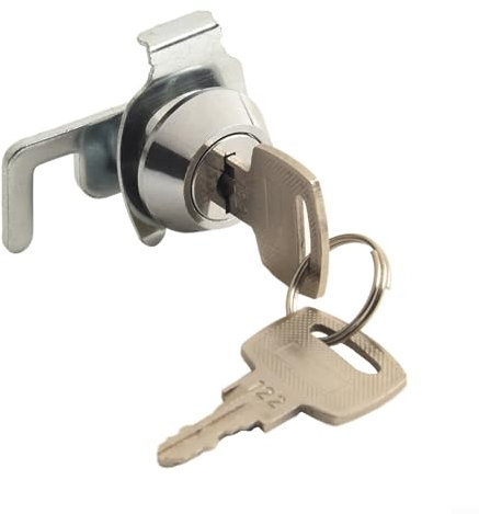 Briefkastenschloss, Schrankschublade, Nockenschloss, Werkzeugkasten-Tür-Schrankschlösser mit Schlüsseln für Bargeld, Schubladenschloss, Zinklegierung, verbesserte Sicherheit