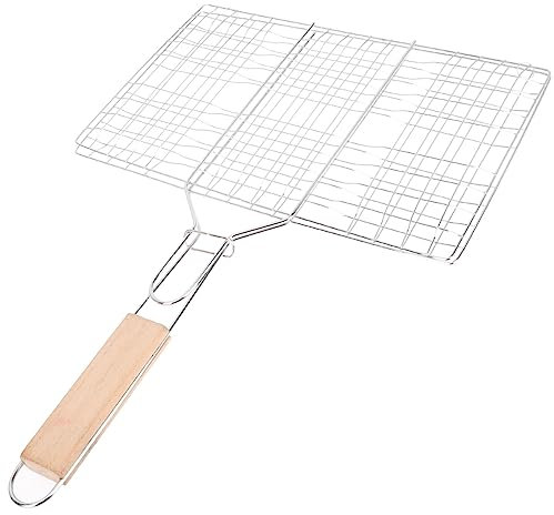 SEWOART Panier à Grillades pour Poissons Et Légumes Accessoire De Barbecue Et Portable pour Barbecue Et Pique-
