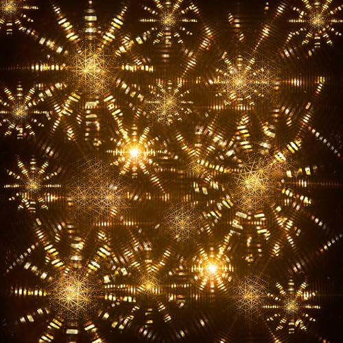 Nezyo 8 Stück Lichteffekt Folie 30 x 20 cm 3D Folie Fensterfolie Weihnachten Bastelfolie Effektfolie PVC Hologrammfolie Lichteffekt Zauberfolie für DIY Laternen Advent Weihnachtsdeko(Schneeflocke)