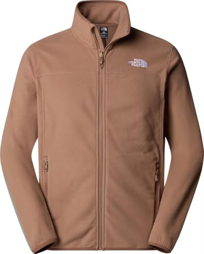 THE NORTH FACE NF0A855X6IH M 100 Glacier Full Zip - EU Maglia Lunga Uomo Latte Taglia XS