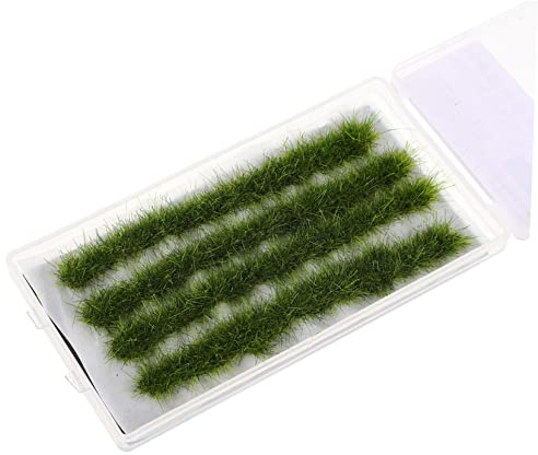 Happyyami Césped Artificial Simulación De Césped Modelo De Césped Tiras De Césped Césped Sintético Miniaturas Decoración De Césped Artificial Minicésped Bricolaje Patio Ornamental