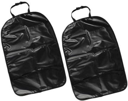 ELAYARD Copri Schienale Auto Oxford Nero 2 Pezzi Protezione Anti Sporco per Seggiolino Bambini e Sedili Posteriori