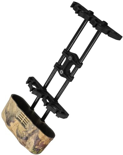 Gadpiparty Portable Compound Bow Arrows Box and Wear-Resist PE Material with Detachable Design Suitable for Outdoor Hunting and Riding, Right or Left Hand Use Holder