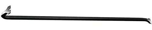 Edward Tools Gooseneck Wrecking Bar - Extra strength drop forged steel pry bar for easier demolition - Gooseneck for added ripping bar leverage - Nail puller end/chisel end - Rust proof (30 Inch)