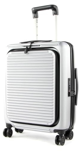 Mandarina Duck Tank Case - Trolley Cabin W/Front Pc Pocket, Grigio, 40x55x20(LxHxW)