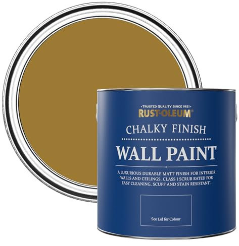 Rust-Oleum Yellow Wall and Ceiling Paint in Matt Finish - Wet Harvest 2.5L (SHDRCT818)