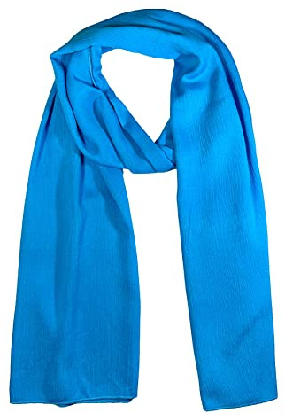 WESTEND CHOICE Ladies Scarves Women Large Crepe Rayon Scarf Shawl Head Scarf Stole Neck Wrap women's scarves & wraps 180x65 cm