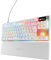 SteelSeries Apex Pro TKL Gen 3 White - HyperMagnetic Gaming Keyboard - Adjustable Actuation - Rapid Trigger - Game-Ready Presets - Protection Mode - Rapid Tap/SOCD - OLED - English Layout QWERTY