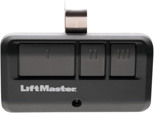 LiftMaster 893LM Security+ 2.0 3-Button Visor Clip Garage Door Opener Remote Control - Compatible only with Security+ 2.0 LiftMaster garage door openers with a yellow programming button