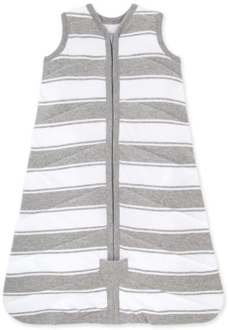 Burt's Bees Baby Beekeeper Wearable Blanket Winter, Organic Cotton Swaddle 0.5 or 1.5 TOG, Baby Infant Wearable Blanket & Essentials Shower Gift