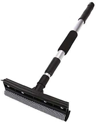 PiniceCore Limpieza De Ventanas Útiles De Limpieza para Limpiacristales Limpiador De Parabrisas De Coches Escobilla De Goma Esponja De Malla con Goma De Paleta