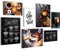 Novart Wandbilder Kaffee Coffee - KOMPLETT AUFHÄNGFERTIG - Küche Esszimmer Küchenbilder - 7 Moderne Mood-Bilder - N027771a