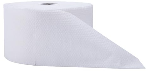 1 rotolo usa e getta per la pulizia del viso, in cotone spesso e assorbente, salviette asciutte usa e getta per il trucco per la pulizia del viso e la rimozione del trucco