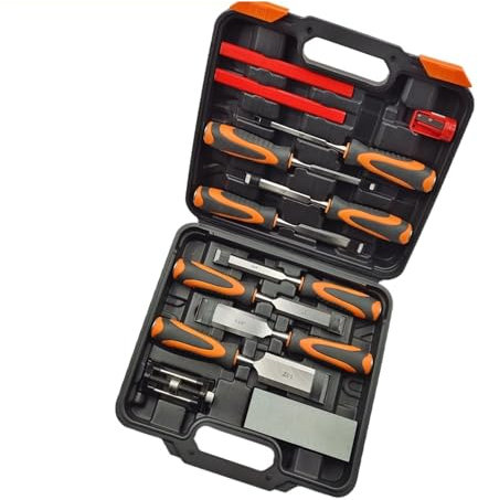 Wood Chisel Set 8 Pieces Woodworking Chisels 6mm to 38mm Firmer Chisel Set Woodworking Hand Tools Mortise Chisel Set