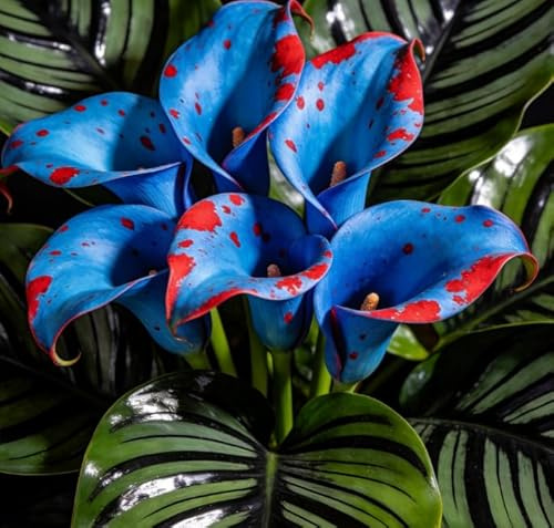 Calla robusti, perenni resistenti, bulbi magici e misteriosi, ideali per giardini soleggiati e laghetti-2 Bulbi-I