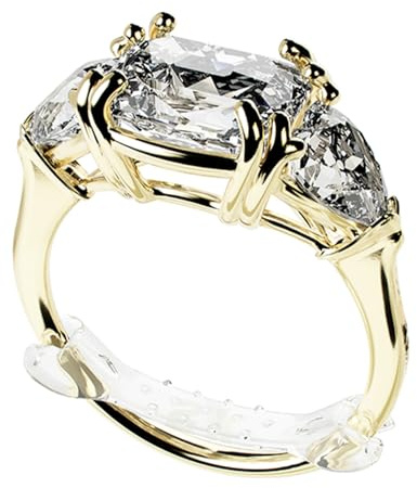 Ringo Size Specific Packs, 10-Pack of Invisible Ring Size Adjuster with Transparent Memory Fit, Not Metal, Multi-Pack Ring Sizer for a Comfortable, Secure Fit