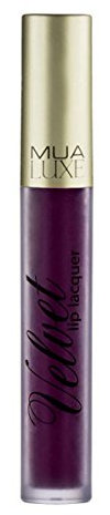 MUA Makeup Academy, Tinta labbra Luxe Lip Laquer, colore: Deep Berry Purple