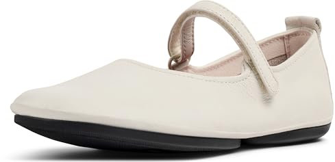 Camper Damen Rechts Nina K201365 Mary Jane, Weiß Natur 024, 38 EU