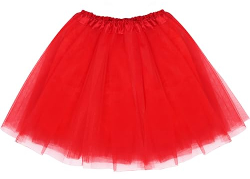 Dam tutu kjol minikjol stretch mini skater tutu kjol vuxen balettkjol tyllkjol för fest kostymer dans