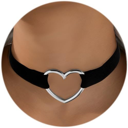 2 Stück Schwarze Choker Kette Damen, Gothic Stil Beinring, Verstellbare choker Kette die Sowohl zu Vintage als auch zu Modernen Outfits, Klassische Schmuck Passt für Damen Teenager