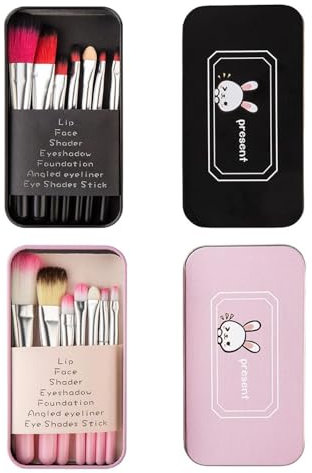 Set Di Pennelli Per Trucco Da 14 Pezzi, Set Di Pennelli Per Trucco Per Bambini, Set Di Pennelli Per Trucco Per Ragazze, Set Di Pennelli Per Trucco Da Viaggio